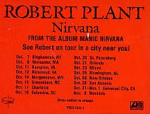 Robert Plant : Nirvana